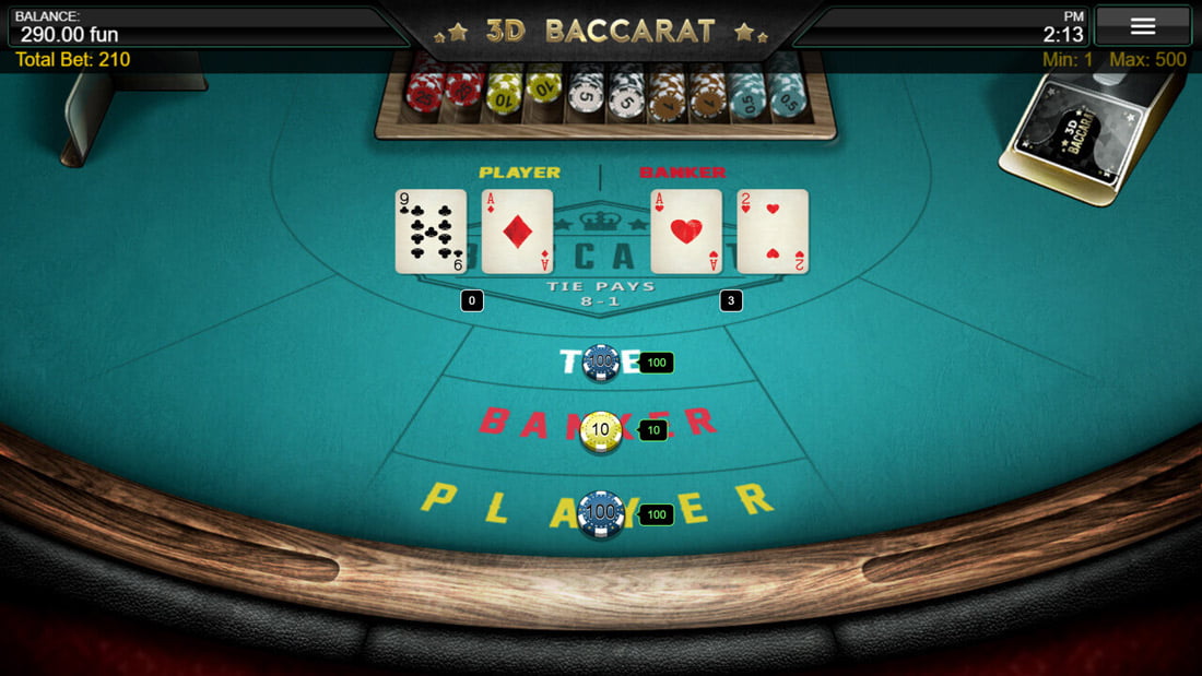 3D Baccarat