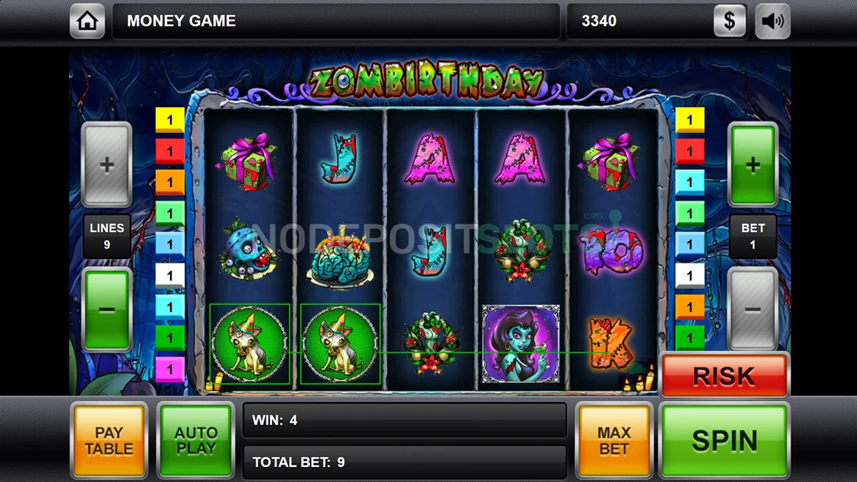 Zombie Birthday Slot